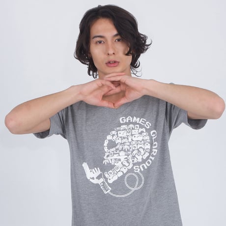 MIND CONTROL Short-Sleeve T-Shirt (Gray)