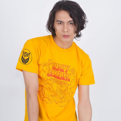 CRAZY CLIMBER  -Climbing Up Tee- (YELLOW)
