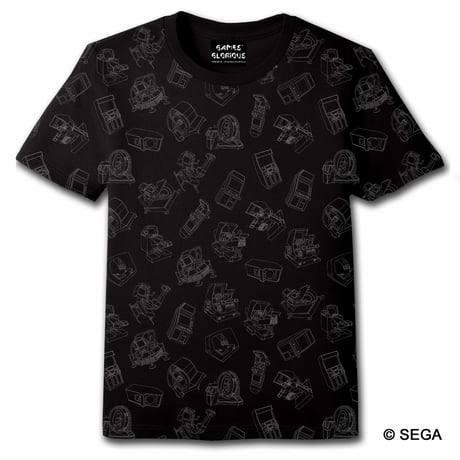 SEGA Arcade Gamer Tee -Black-