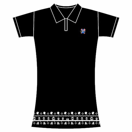MAPPY Polo DressShirt  (BLACK)