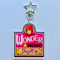 WONDER MOMO  Acrylic Keyring