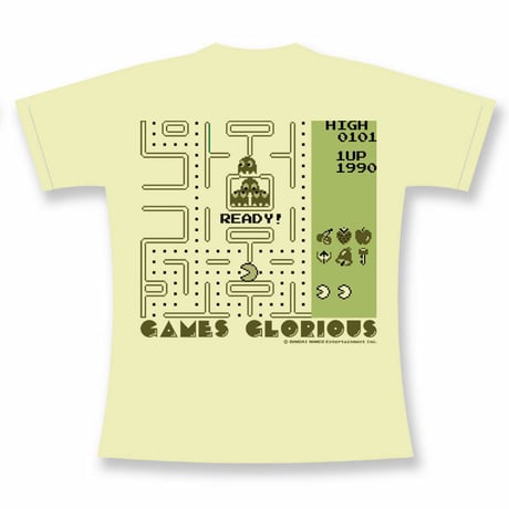 GAMEBOY PAC-MAN Sepia-monochrome Tee