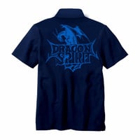 Dragon Spirit 30th Anniversary POLO Shirt  -Single Head- (NAVY)