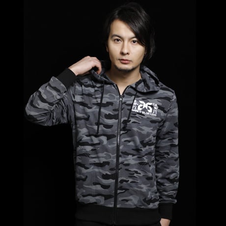 【 Mind Control II 】Camouflage Hooded Sweatshirt