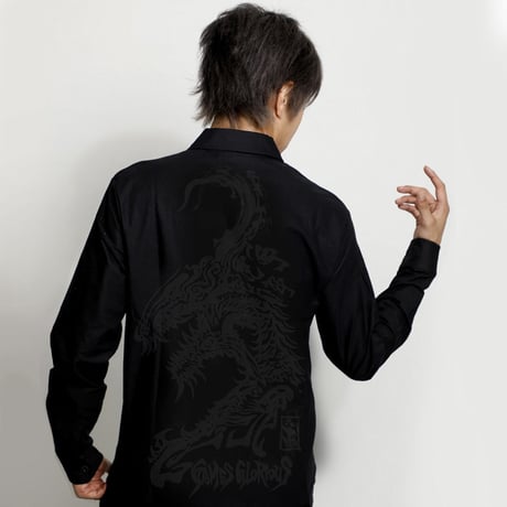 【KEITAAMEMIYA x GAMESGLORIOUS】K.A. Collar Shirt 〜MARYUU〜