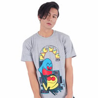 PAC-MAN Arcade Art Tee (Gray)