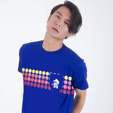 DIGDUG 〜1 POCKET TEE〜 (BLUE)