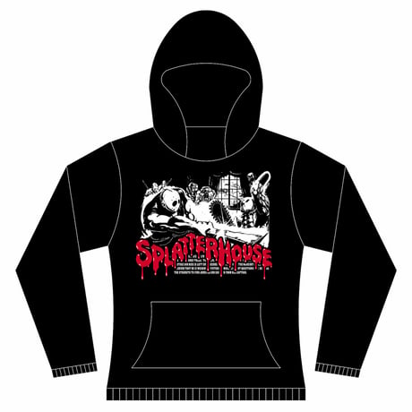 【 SPLATTER HOUSE 】Arcade  Hooded Sweatshirt