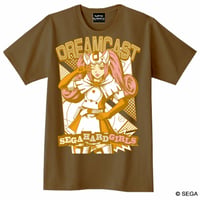【SEGA HARD GIRLS x DREAMCAST】 Tee  -Brown-