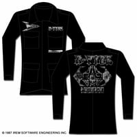 R-TYPE R-9 MILITARY COAT JACKET - BLACK-