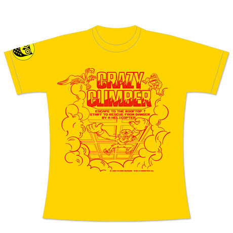 CRAZY CLIMBER  -Climbing Up Tee- (YELLOW)