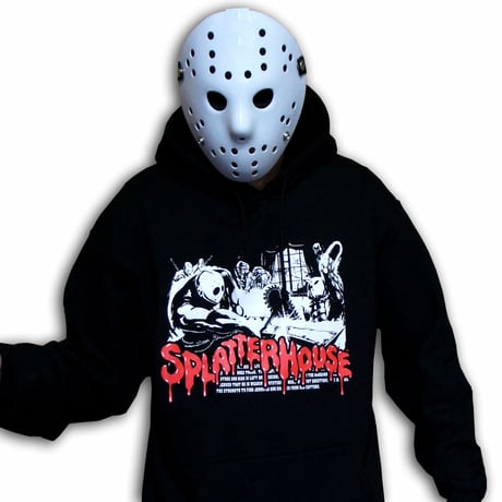 【 SPLATTER HOUSE 】Arcade  Hooded Sweatshirt