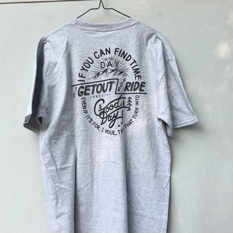 GOODDAY/Pocket Tee（Heather Gray)
