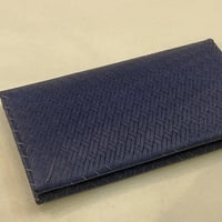 希少なKAWAORIGAMI本藍染め長札入れ