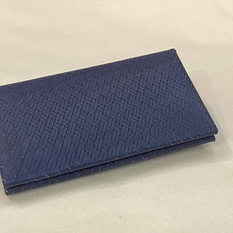 希少なKAWAORIGAMI本藍染め長札入れ