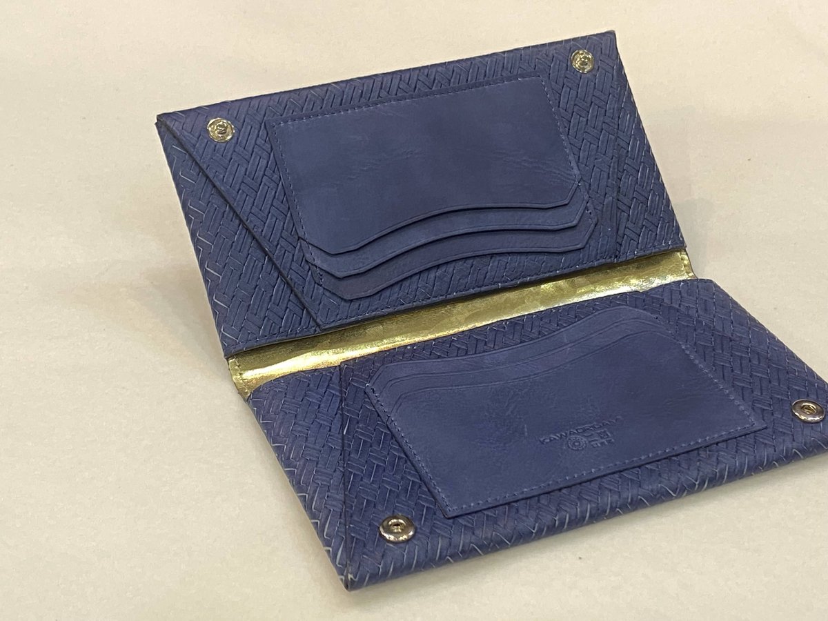 NANAOBAGナナオバッグ★藍染め折り財布 NANAOBAGナナオバッグ☆藍染め折り財布 こちらのバッグはNANAOBAGでは