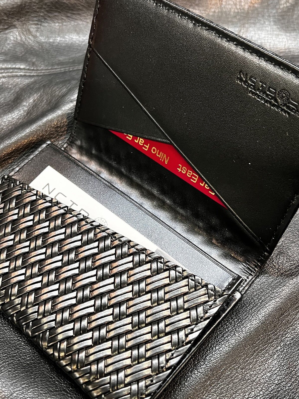 アジロ編みグレイン名刺入れ | 太陽光発電で二酸化炭素を削減する