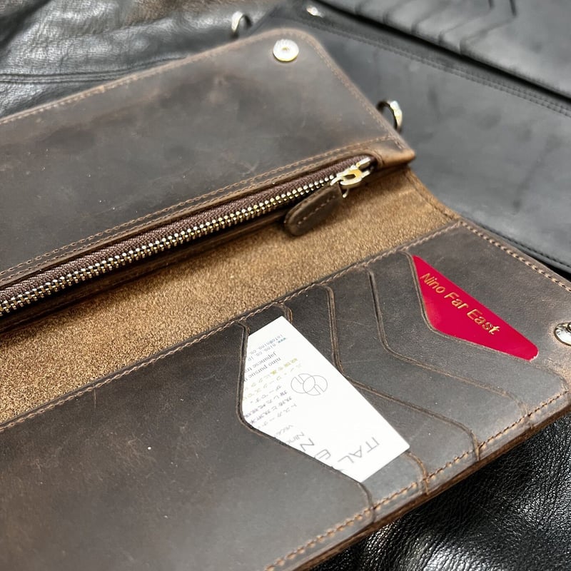 クレイジーホースヴィンテージロングウォレット | 太陽光発電で二酸化