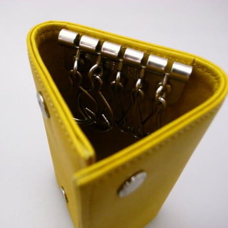 キーケース　５連金具グローブレザー