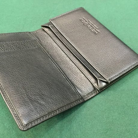 風琴マチ名刺入れキップスキン