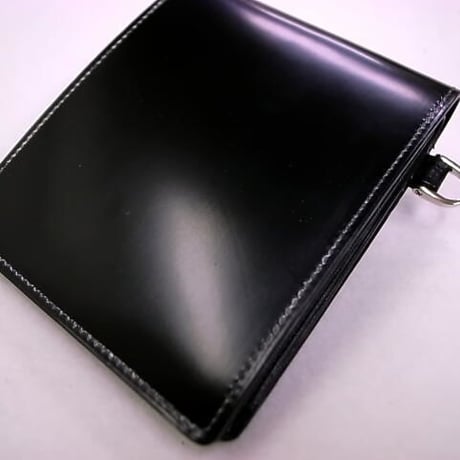 ジャパンブラックコードバンチェンジパースウォレットワキシーフィニッシュ