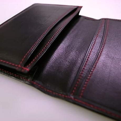 ベビーカーフスキン名刺入れ通しマチ仕様