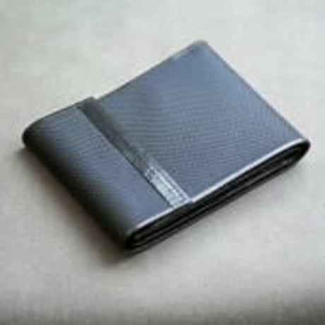 高密度ナイロンとバファローカーフスキンのコンビネーションウォレット