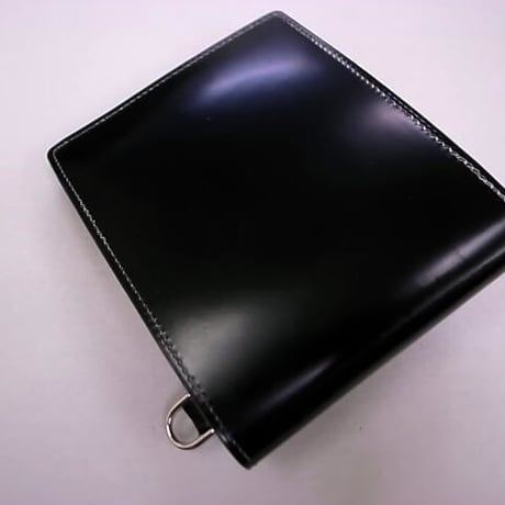 ジャパンブラックコードバンチェンジパースウォレットワキシーフィニッシュ
