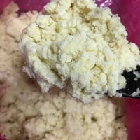 お裾分け　搾りたて生おからを即冷凍　おからサラダにどうぞ