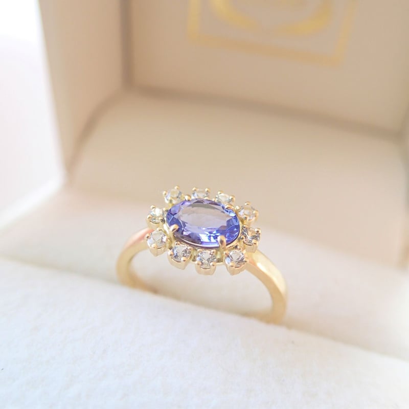 Sparkle ring（タンザナイト） | Beau Blue