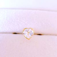 Tiny Heart Studs