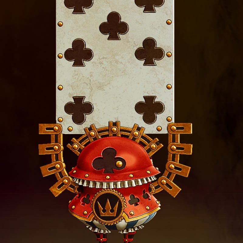 トランプ兵・クラブ | STEAM POLKA