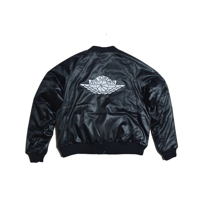 NIKE WMNS AIR JORDAN WINGS MA-1 JACKET BLACK GR...