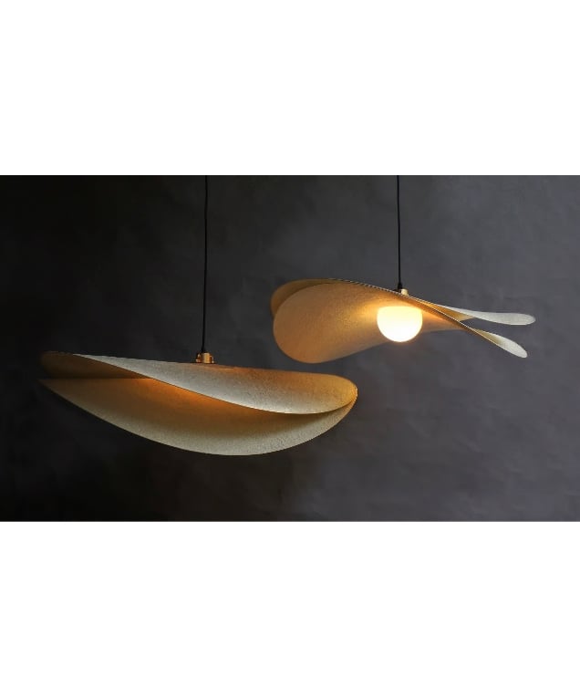 和紙照明 MOON LIGHT 【2枚・小】 | Essential Store