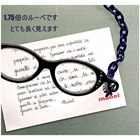 mabel (マベル）ルーペネックレス　LP006　イタリア製