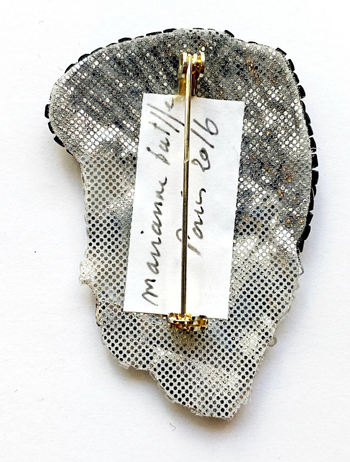 marianne batlle ブローチ エルヴィス small パリ ハンドメイド marianne batlle ブローチ エルヴィス small パリ ハンドメイド