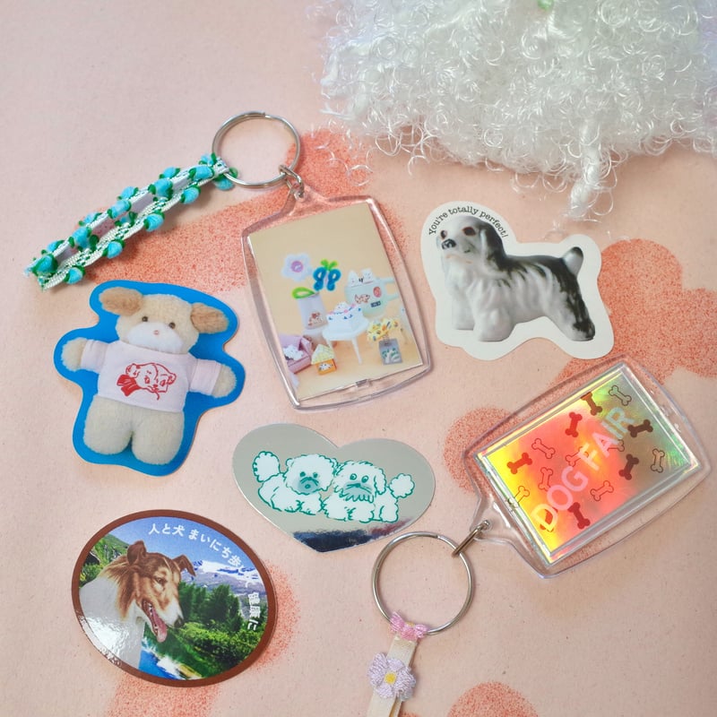 あお山ヒュッテ | いぬステッカーセット | AOYAMAHÜTTE WEB SHOP