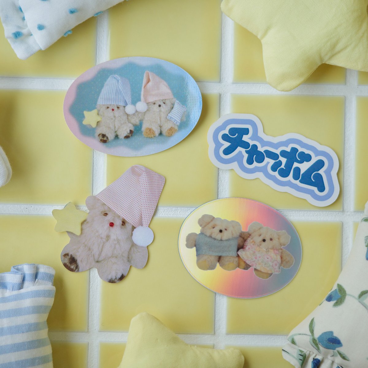 あお山ヒュッテ | チャーボムステッカーセット | AOYAMAHÜTTE WEB SHOP