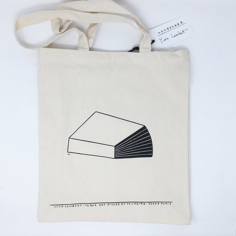 Philippe Weisbecker / Yvon Lambert Tote Bag 白 |