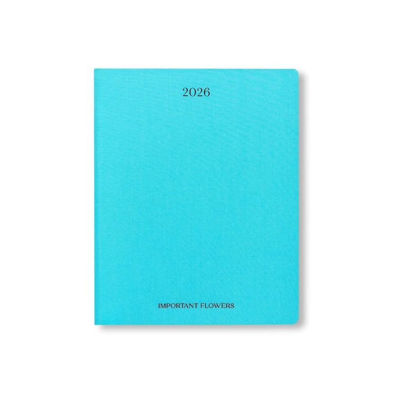 ソフィア.コッポラ　スケジュール帳　新品未使用 THE IMPORTANT FLOWERS PLANNER 2026 by Sofia Cop