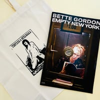 BETTE GORDON EMPTY NEW YORK パンフレット＋エコバッグ