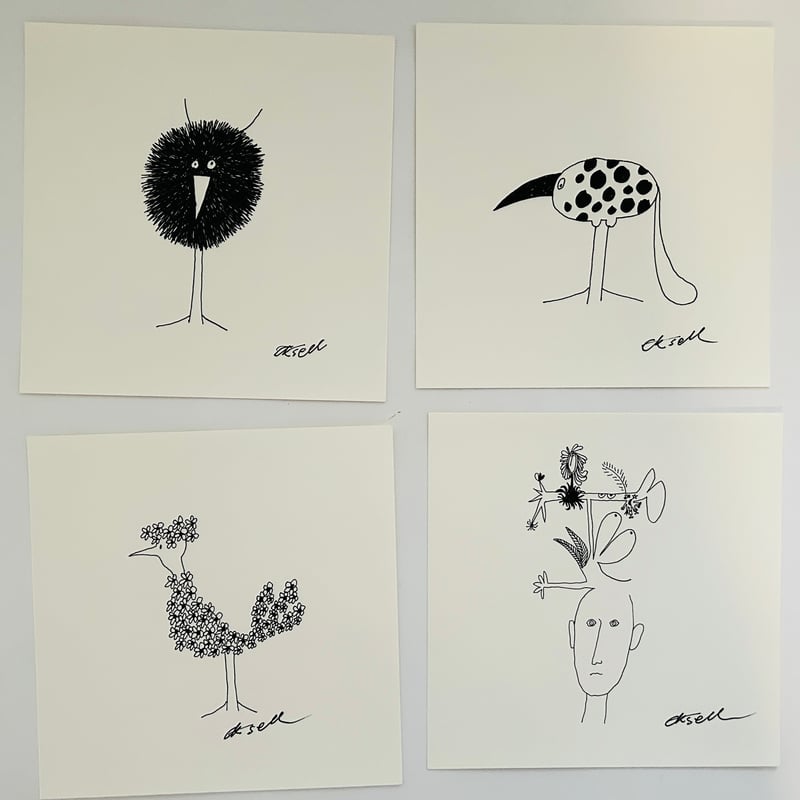 THE ARTVENTURES OF STELLAR LABS　直筆サイン入り VINJETTER AV OLLE EKSELL 12 SERIGRAFIER サイン入り |