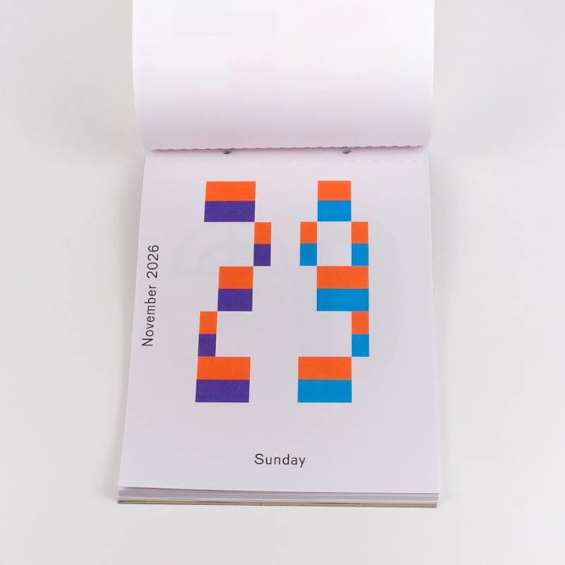 Karel Martens Calendar 2026 カレンダー Karel Martens - Calendar 2026 / Every day is a