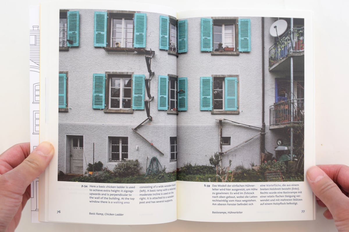 Natural  Buildings「The Ladder」 美麗装丁 Arcatecture - Swiss Cat Ladders | 誠光社 通信販売