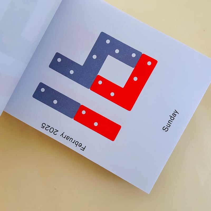 Karel Martens - Calendar 2025 / Every day is a