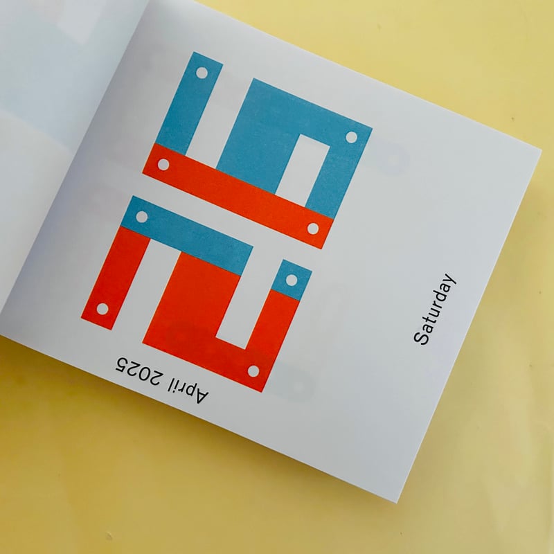 Karel Martens - Calendar 2025 / Every day is a