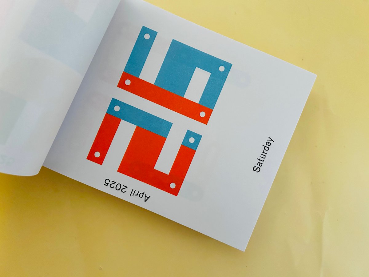 Karel Martens - Calendar 2025 / Every day is a