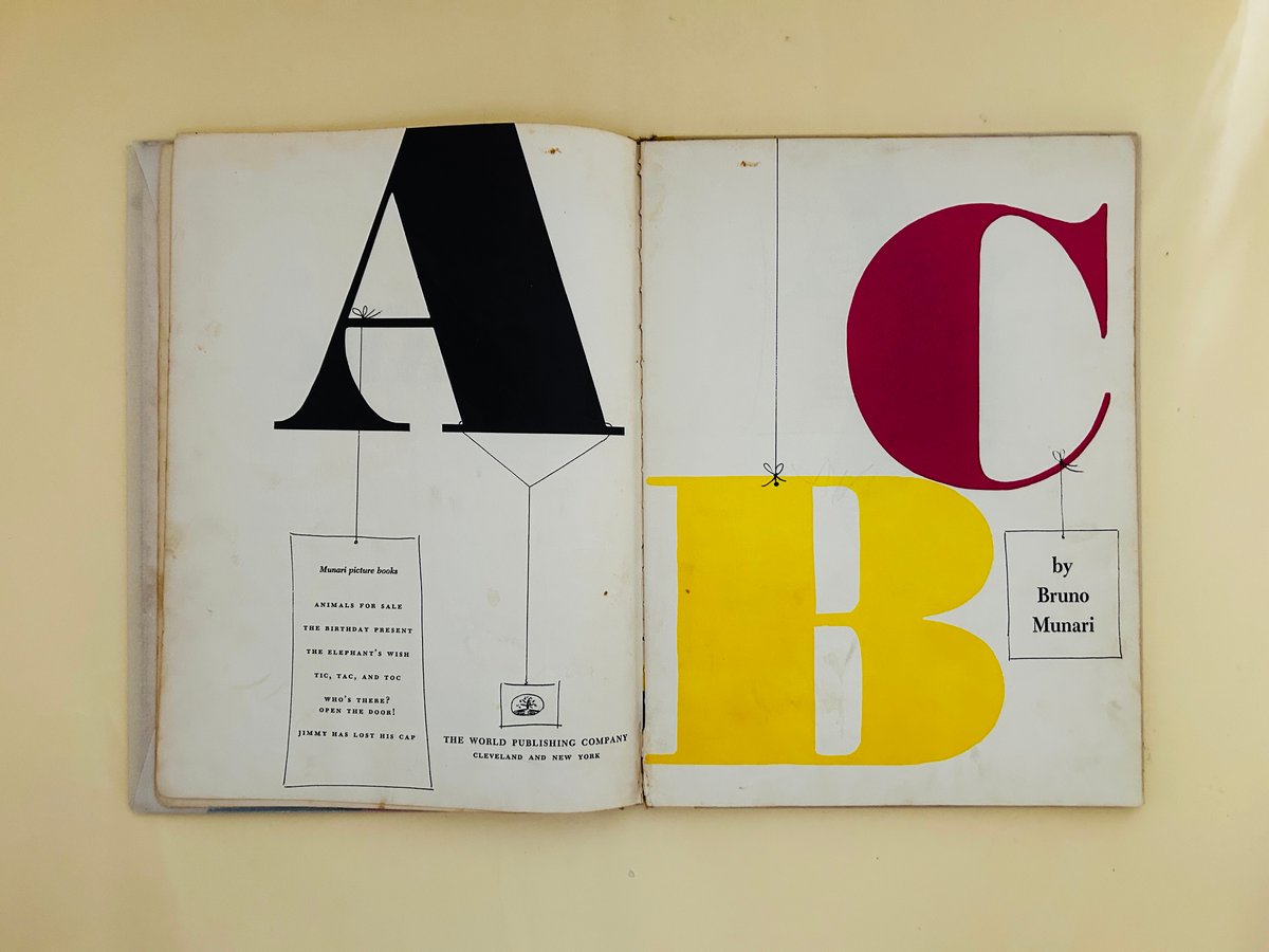 洋書 su Munari Munari's Books | ブルーノ・ムナーリ | nostos books ノストス