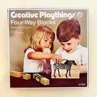 Creative Playthings Four-Way Blocks