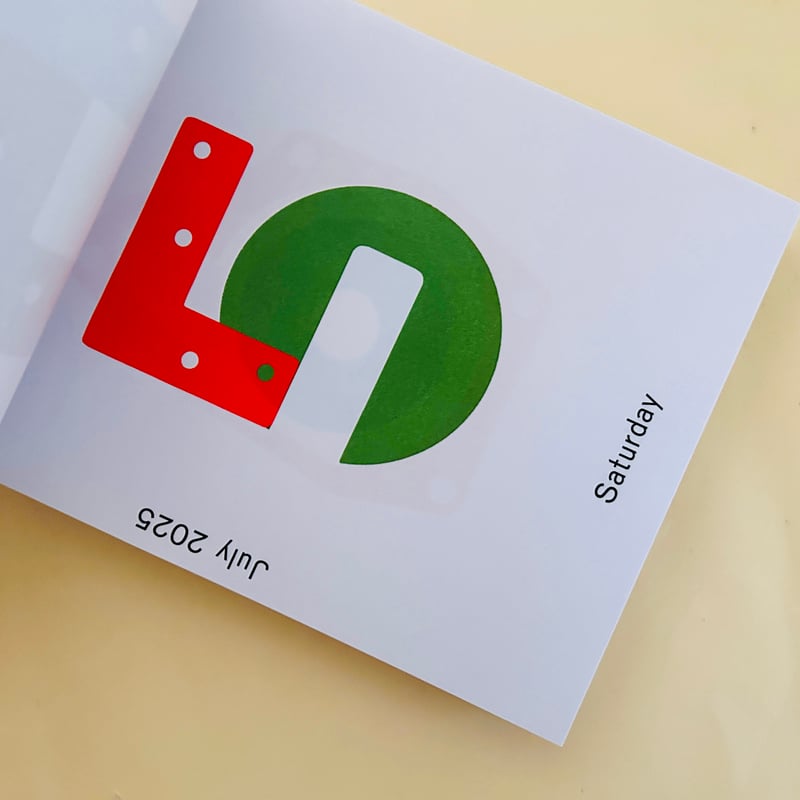 Karel Martens - Calendar 2025 / Every day is a